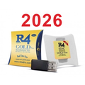R4 Gold Pro Card 2026 For New 3DS, 2DS, DSI & DS